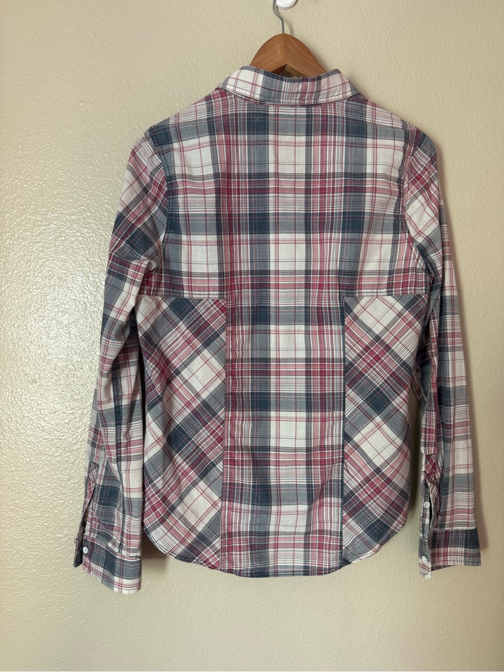 Roxy Plaid Button-Up Shirt - Picture 3 of 5